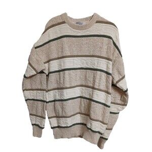 Munsingwear Lifestyle Cotton Made USA Mens Sweater Med Pullover Grampa core